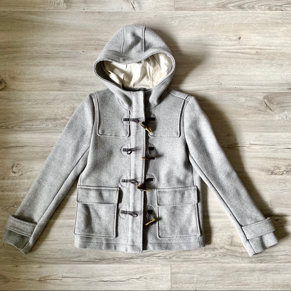 Gap hooded toggle coat